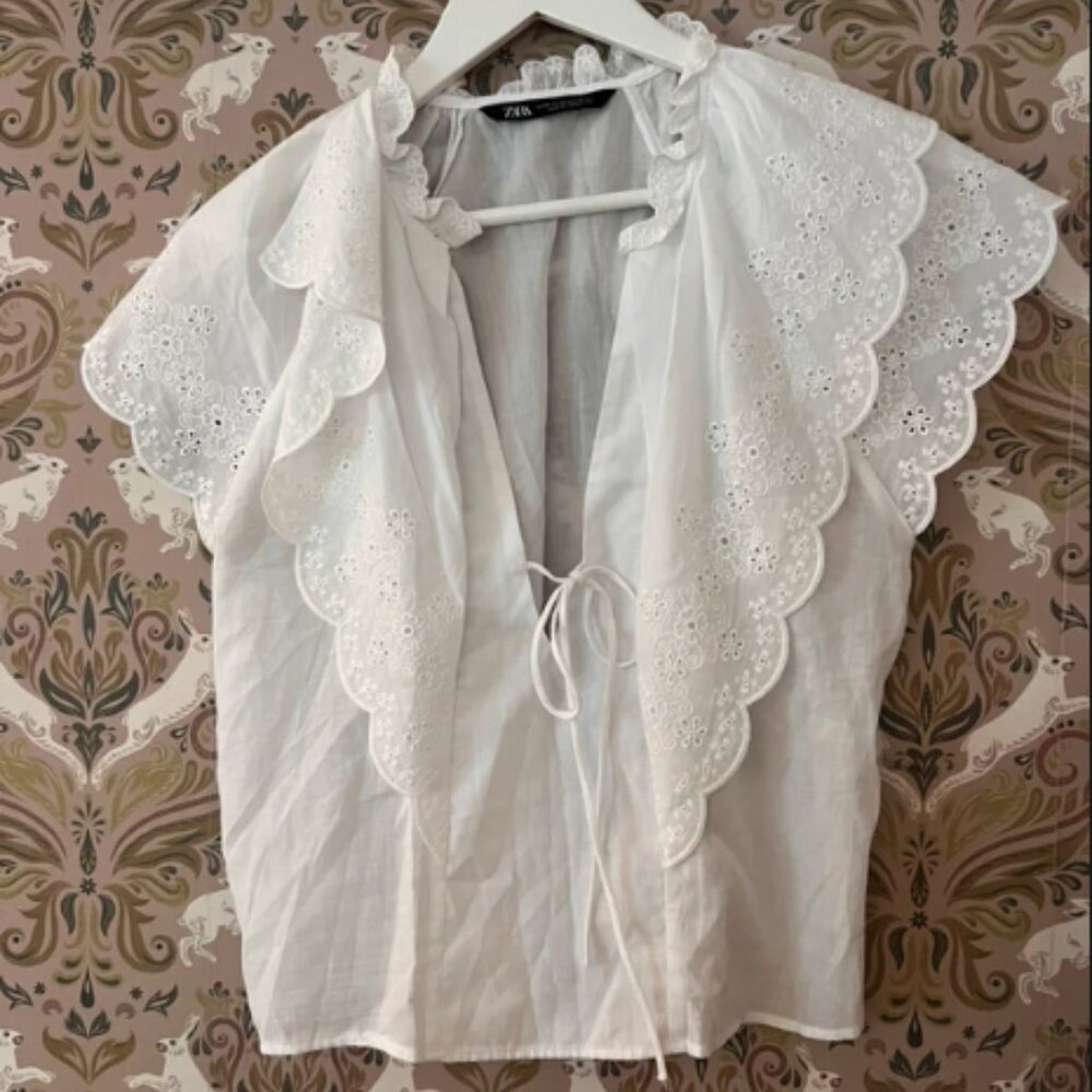 White cotton shirt